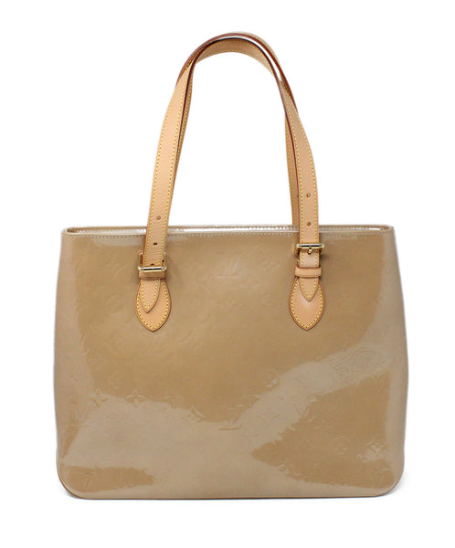 Louis Vuitton Houston Vernis Neutral Patent Leather Shoulderbag – Michael&#39;s Consignment NYC