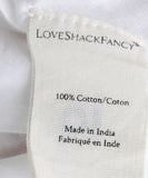 LoveShackFancy White Cotton Eyelet Top 4