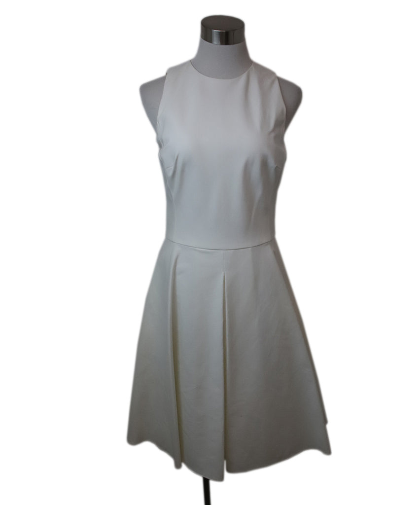 white cotton sleeveless dress