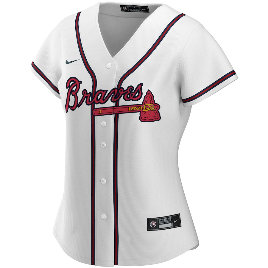 white atlanta braves jersey