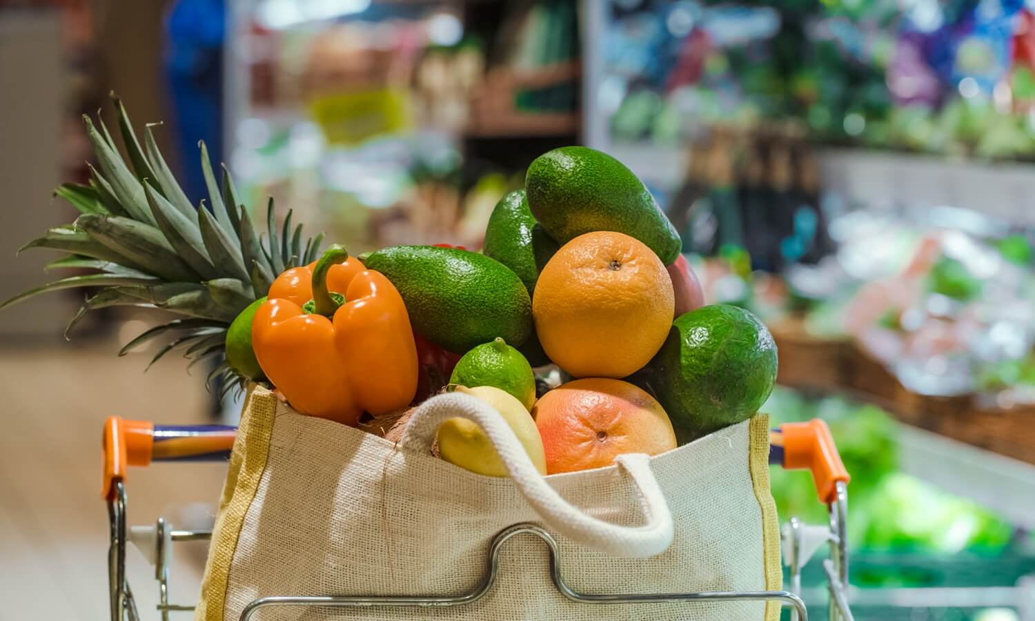 eco-friendly grocery bag for zero waste and greener choice for the environment