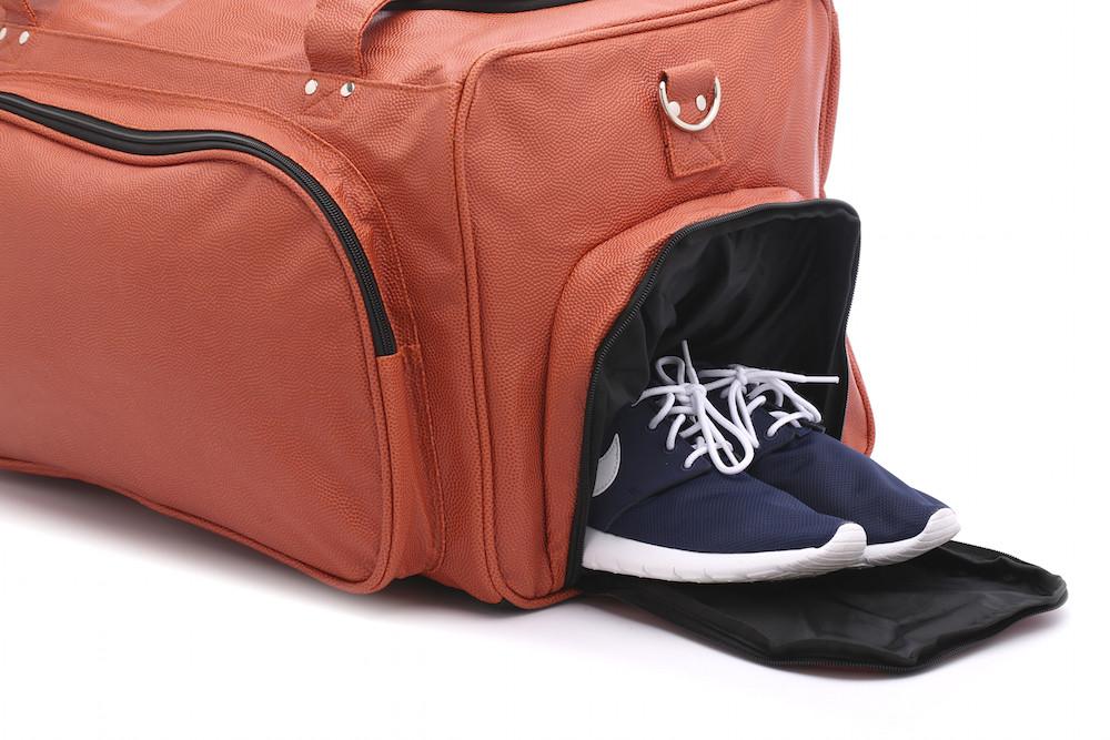 Zumer Sport Basketball Full-Size Vegan Travel Duffel Carry-on Bag ...