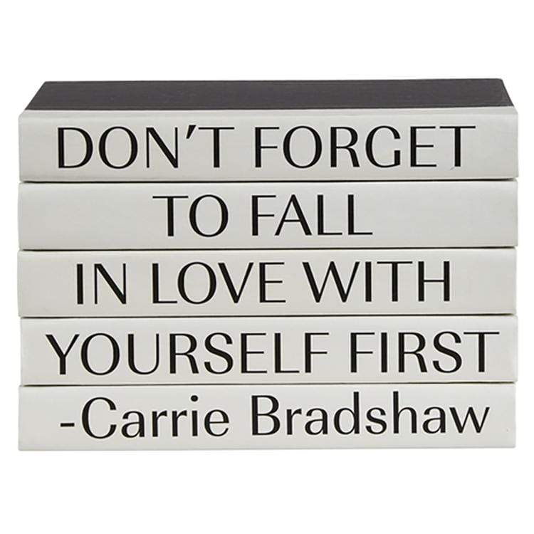 Blu Books Carrie Bradshaw Don T Forget To Fall Meadow Blu