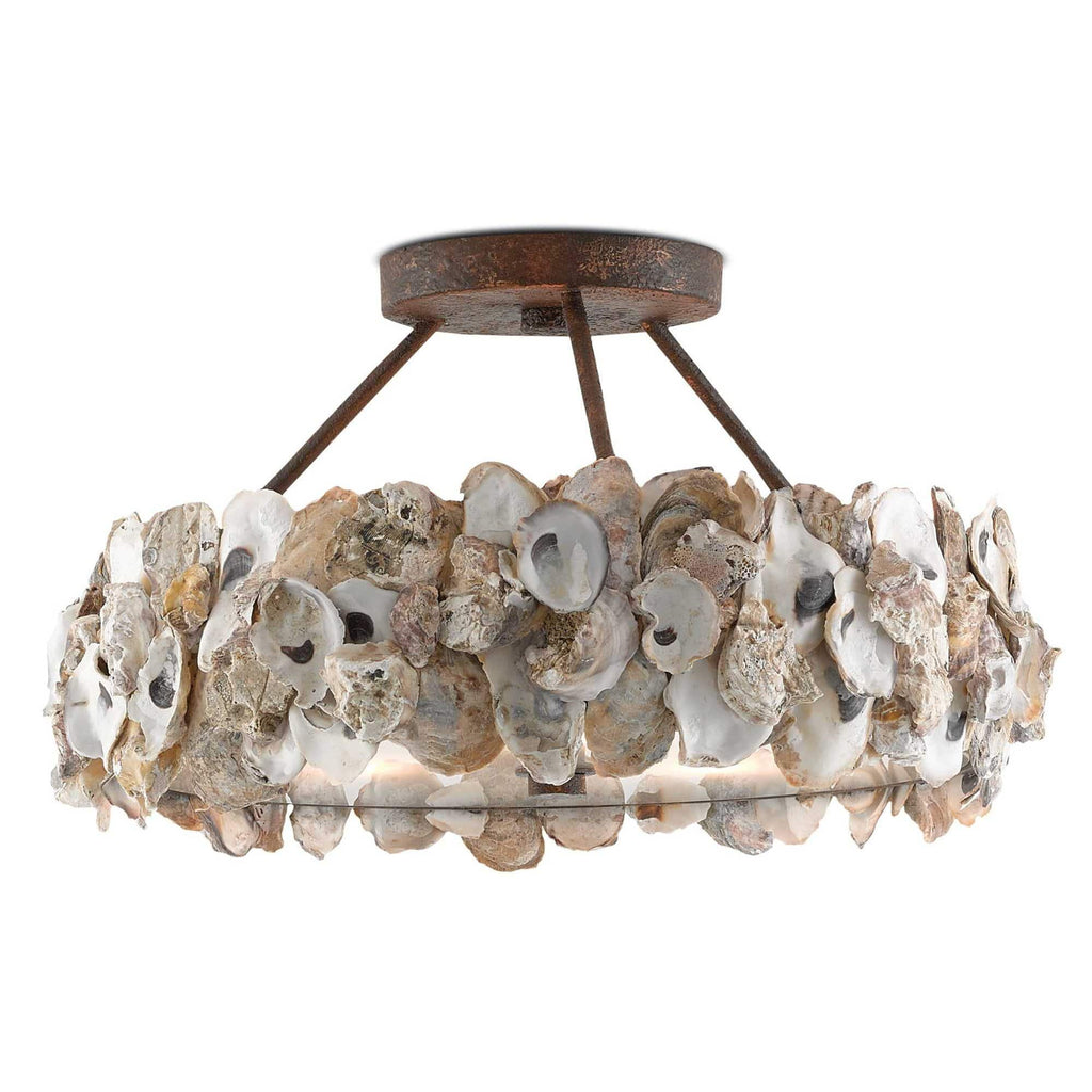 oyster semi flush