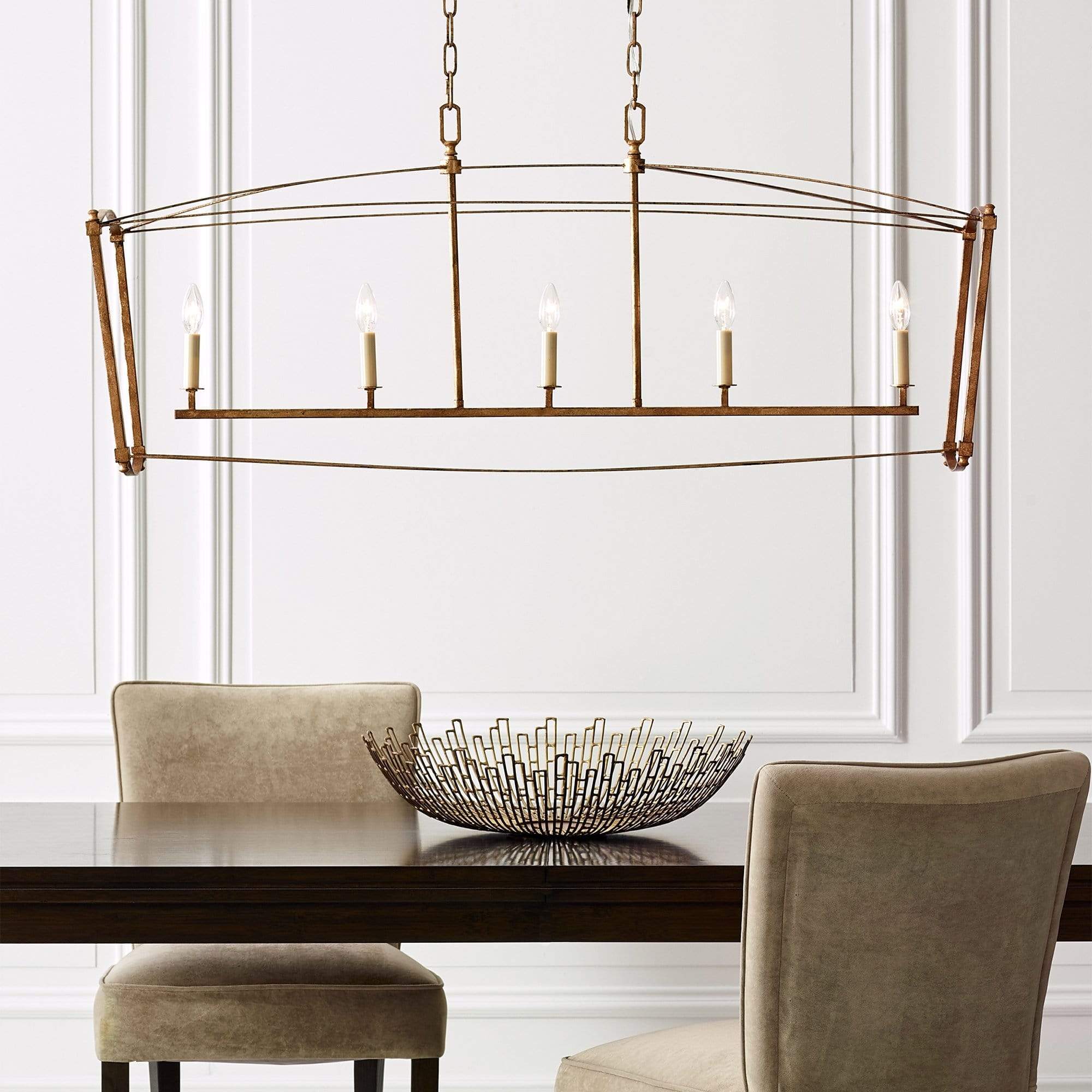 thayer 5 light linear chandelier