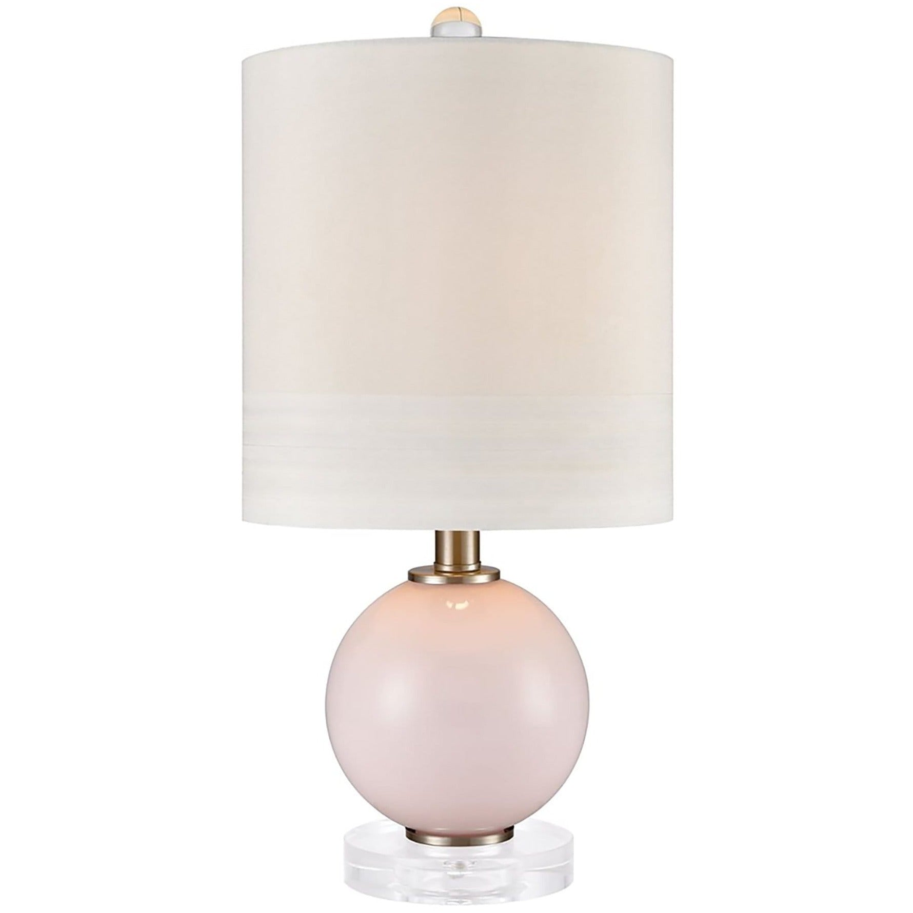 lamps blush pink