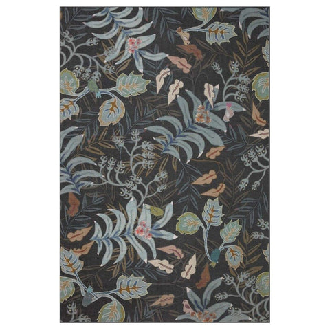 Justina Blakeney x Loloi Ari Outdoor Rug - Natural Black – Relish