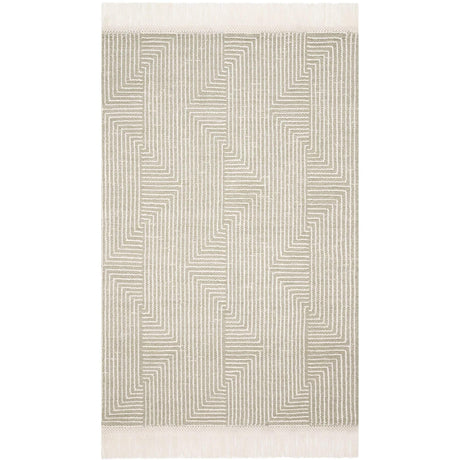 Myra White Diamond Rug - Magnolia