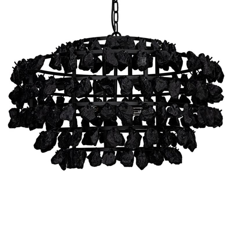 noir lighting chandelier