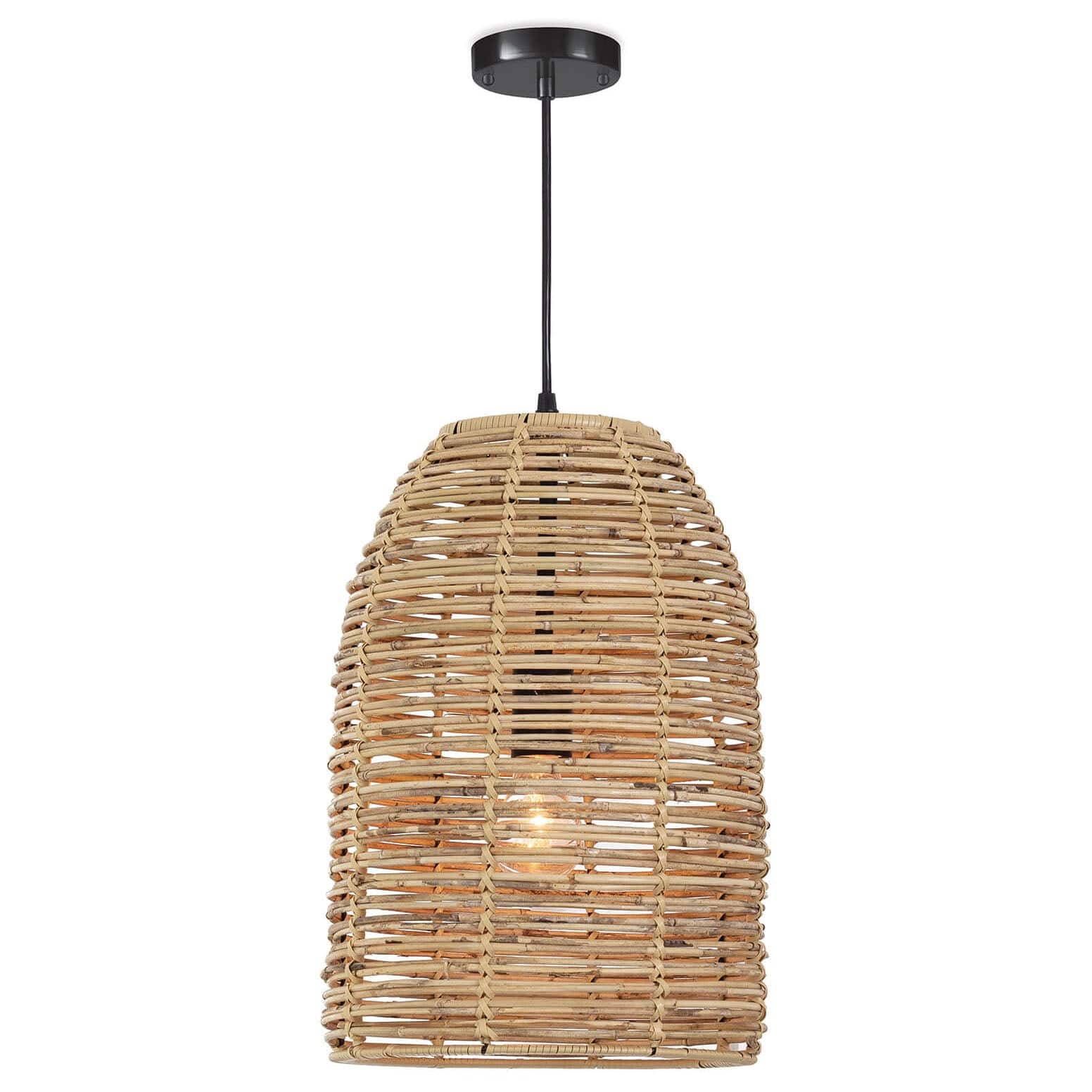 bamboo basket light