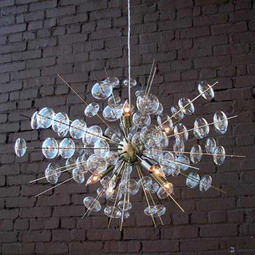 chandelier with bubbles