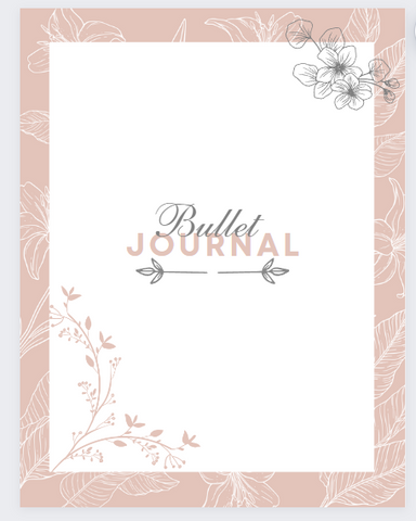 couverture bullet journal bonheur