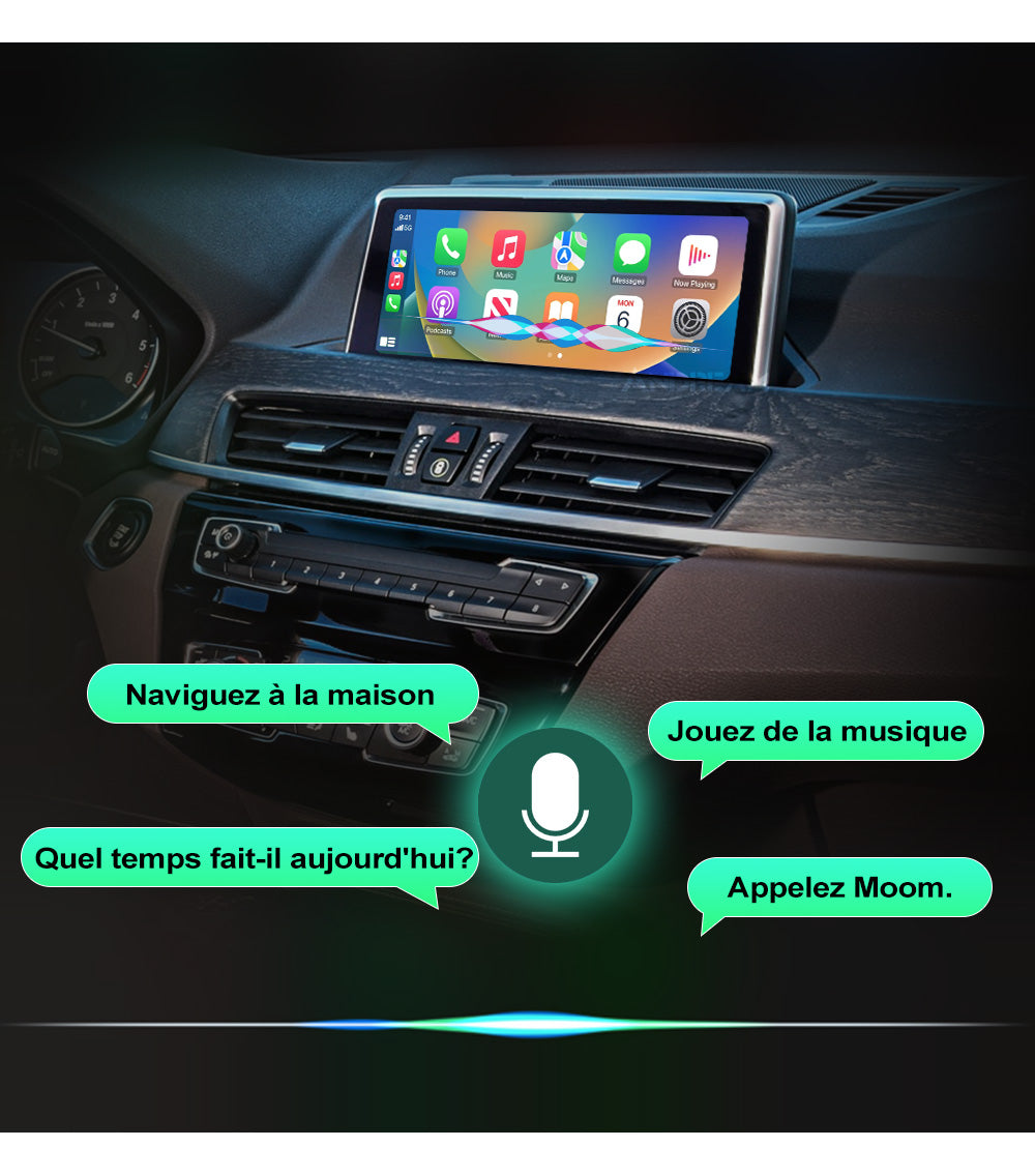 Boîtier d'interface multimédia CARPLAY/ANDROID AUTO MMI pour BMW CIC N –  Ewaying FR