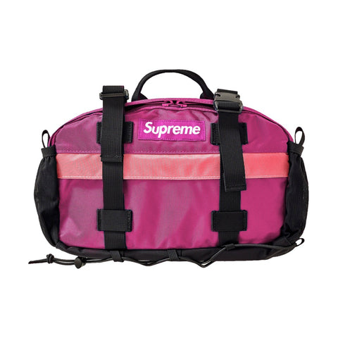 supreme magenta duffle bag