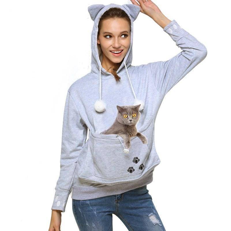 puppy pouch sweatshirt