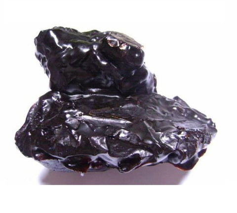 Shilajit post processing, formed into crystaline chunks