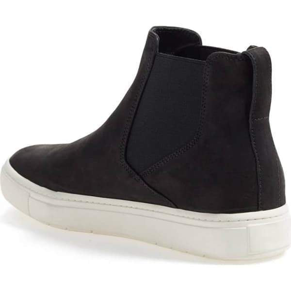 casual high top suede sneakers