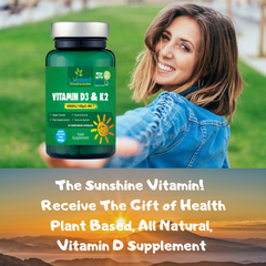 Vitamin D3 4000iu Vitamin K2 Mk 7 100µg Livewell Naturals