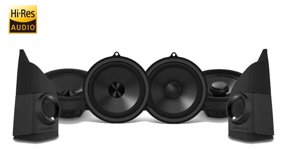  Alpine BT50-R65P R-Series Mazda BT-50 Premium Speaker Kit