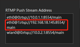 RSTP Streaming URLs