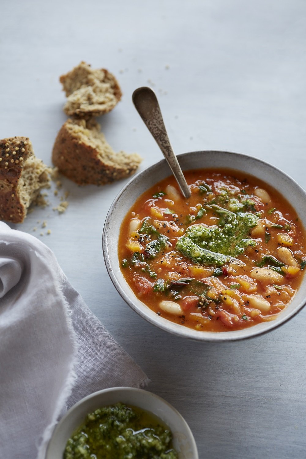 Tuscan bean soup with parsley pesto | KitchenAid