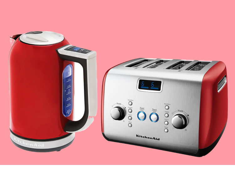 1.7L Electric Kettle KEK1835 + 4 Slice Artisan Toaster KMT423 Bundle