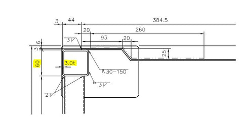 Top 60 mm Tubing