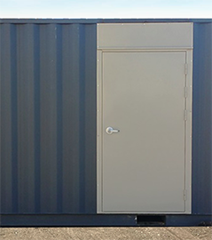 Shipping Container Man Door