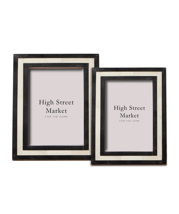 Sammita 4x6 Black & White Picture Frame - Hand Carved Marble – Matr Boomie  Wholesale