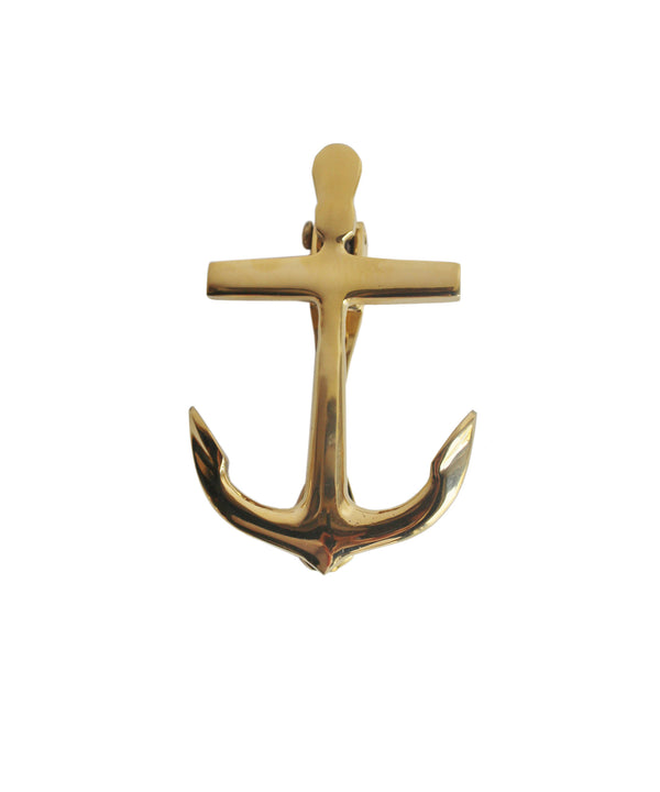 Brass Anchor Corkscrew & Bottle Opener