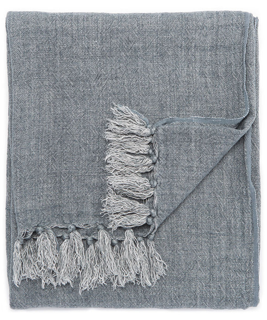 Linen Weave Throw Blanket