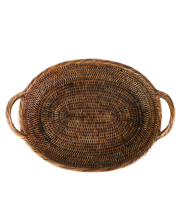 Rattan Ice Bucket Artifacts Trading Size: 9 x 9