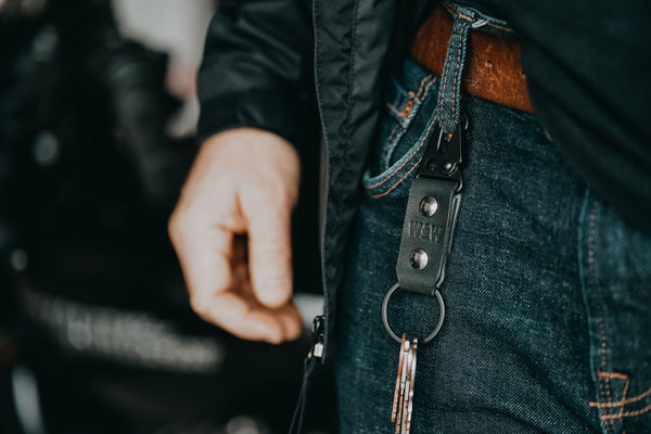 Whiskey & Wolf Key Clip