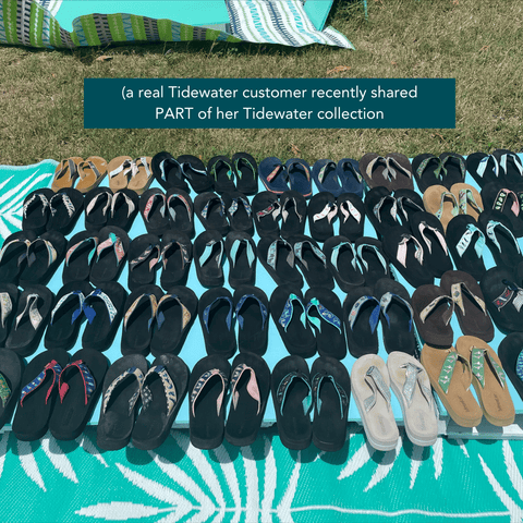 Tidewater Sandals Customer Collection