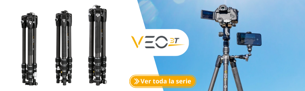 Veo 3T 204CBP - Trípode de carbono compacto para Cámara y Móvil – Vanguard  España