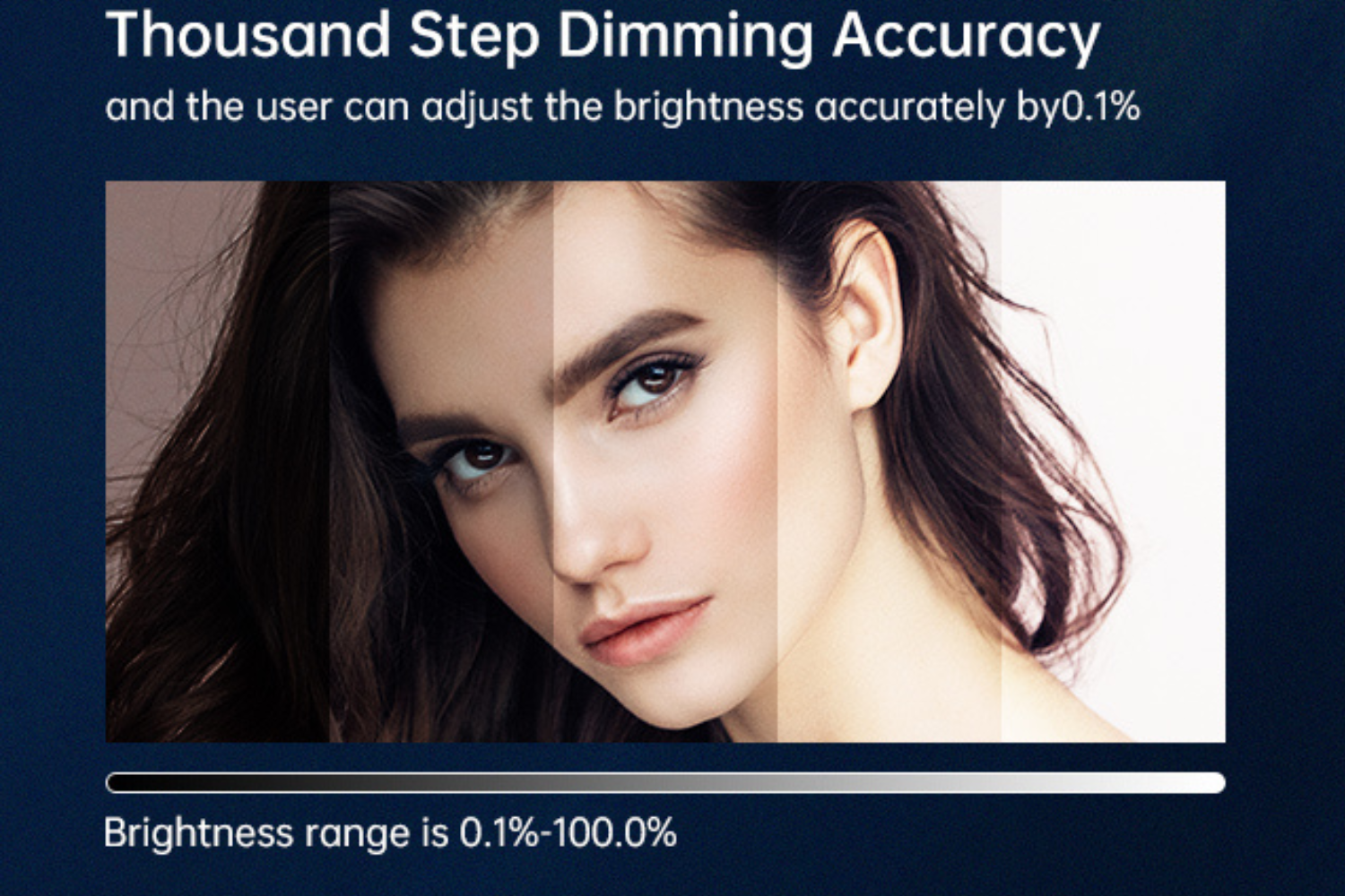 Thousand-step Dimming Accuracy