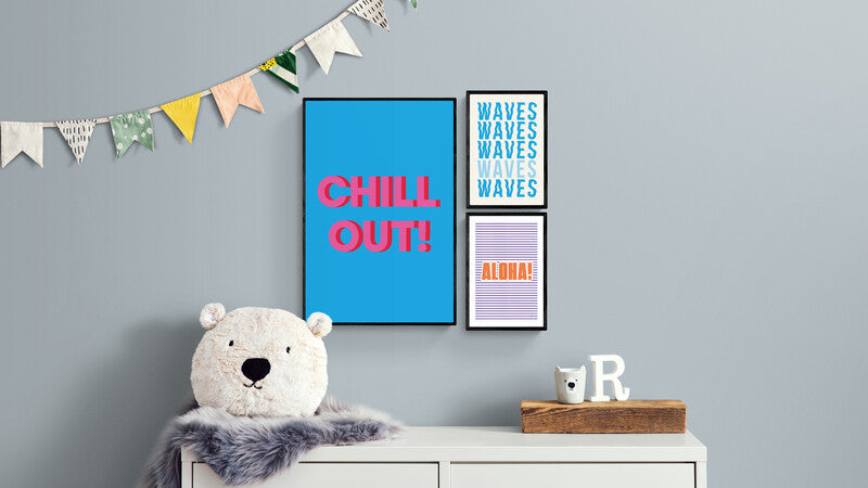 Children's bedroom poster