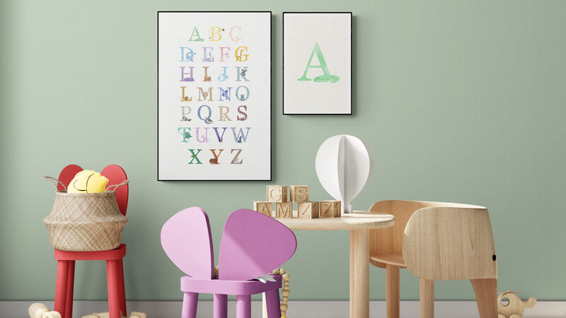 Children's bedroom poster