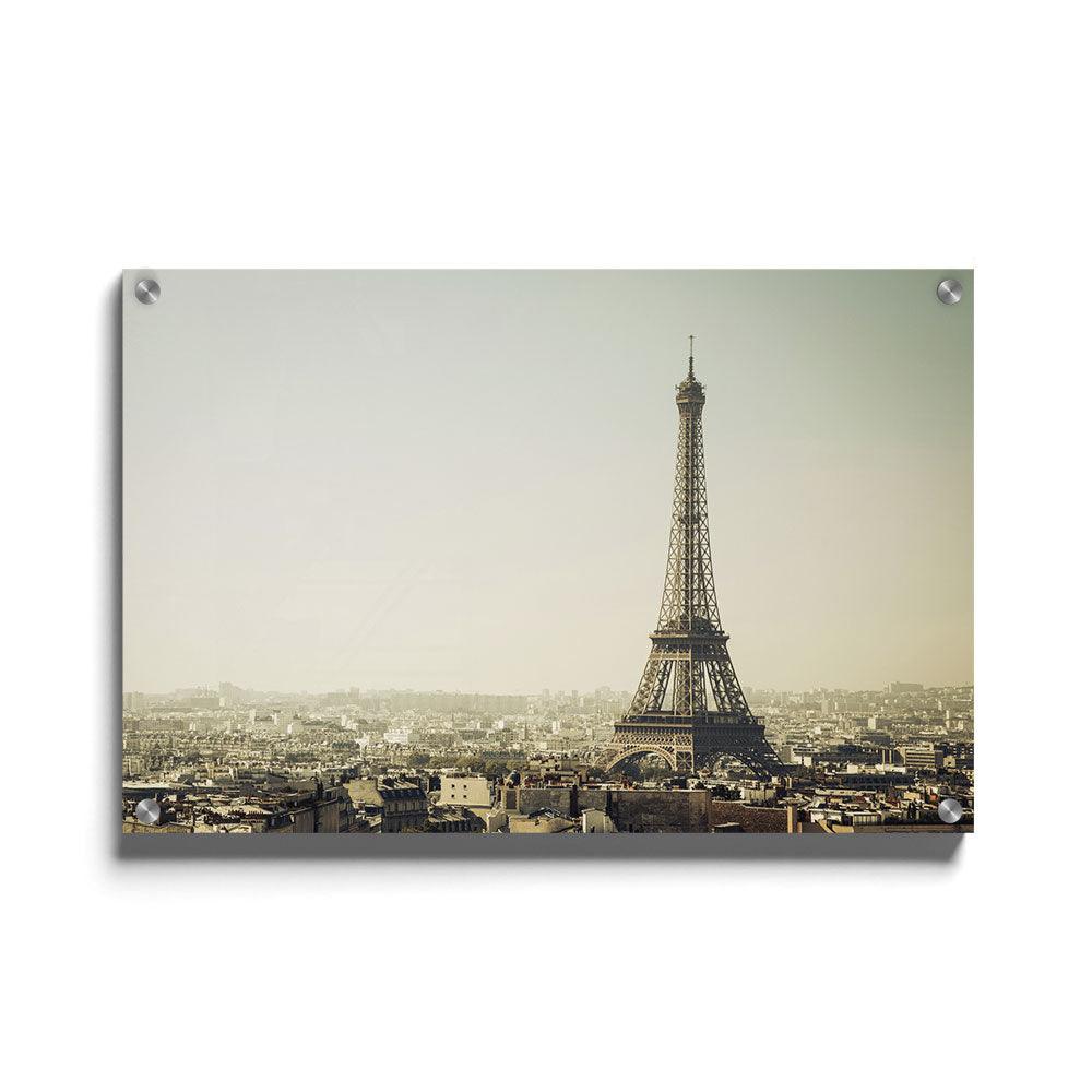 Transparant Weggelaten gelijkheid Architectuur poster van Parijs - Eiffeltoren III kopen | Walljar.com