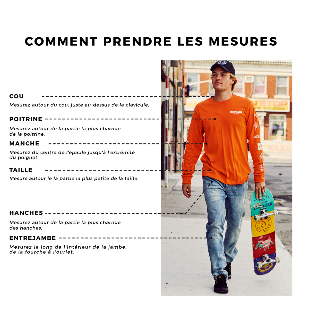 West49 | Hommes - Comment Prendre les Mesures