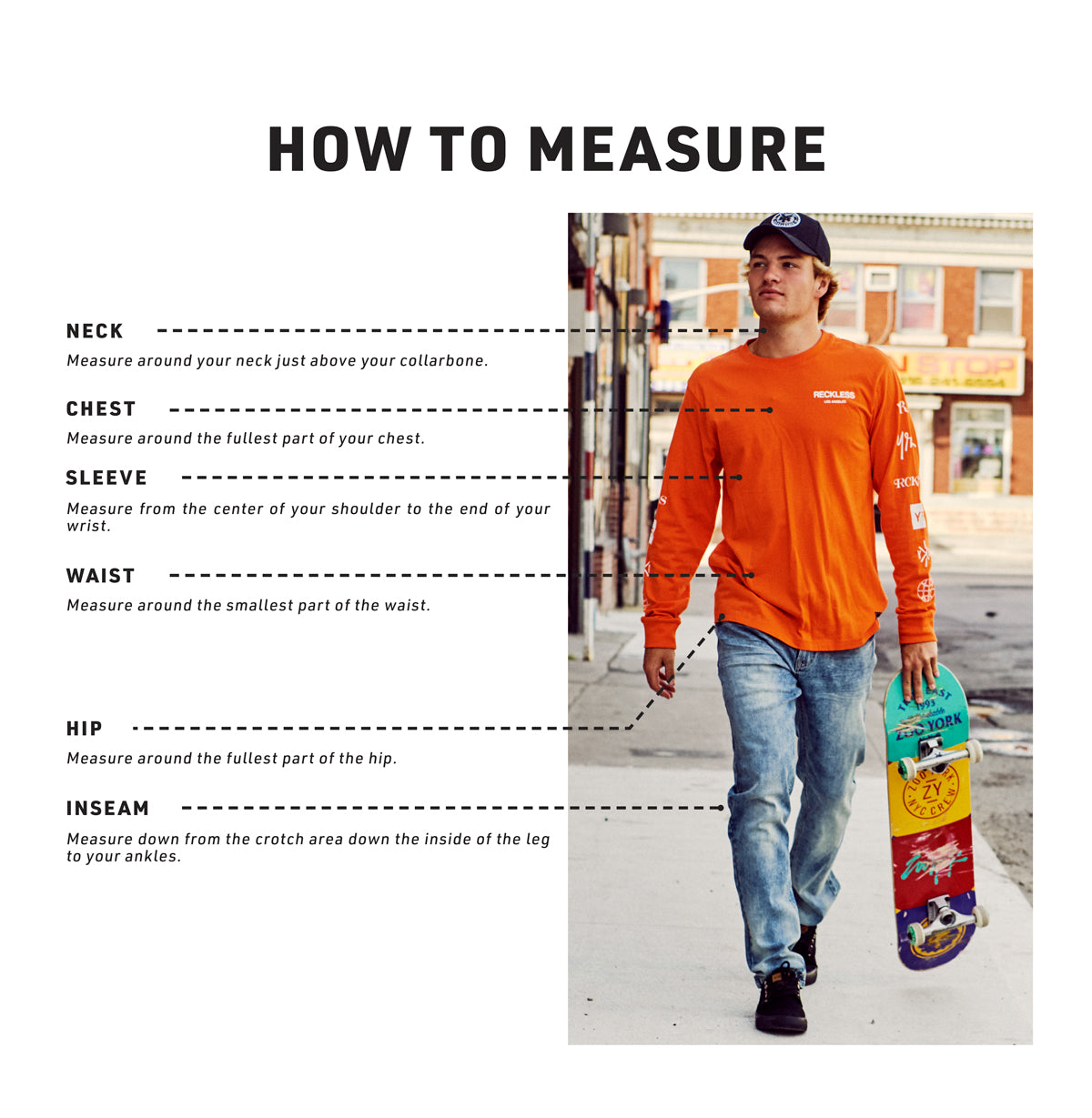 Inseam Size Chart Mens