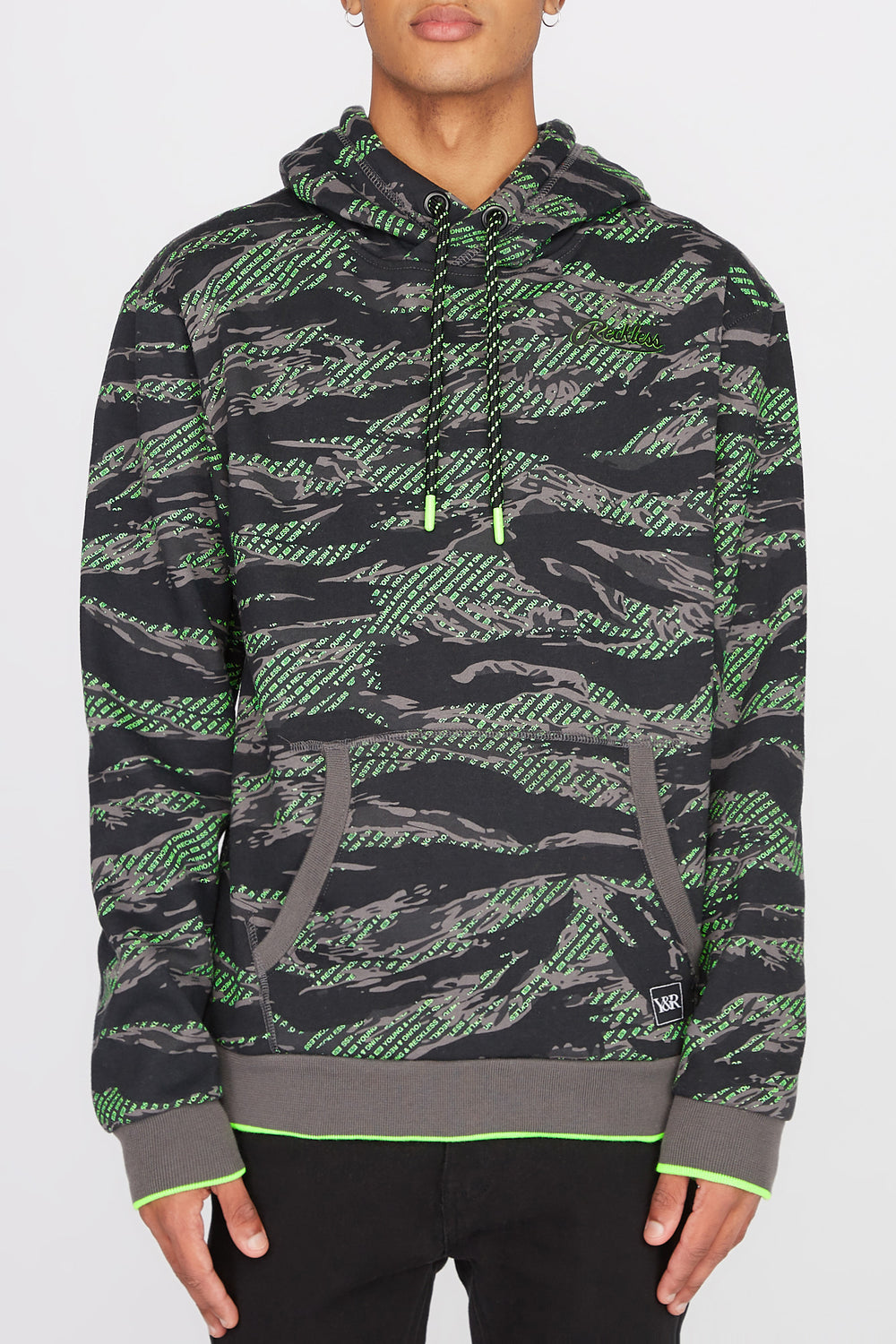 reckless camo hoodie