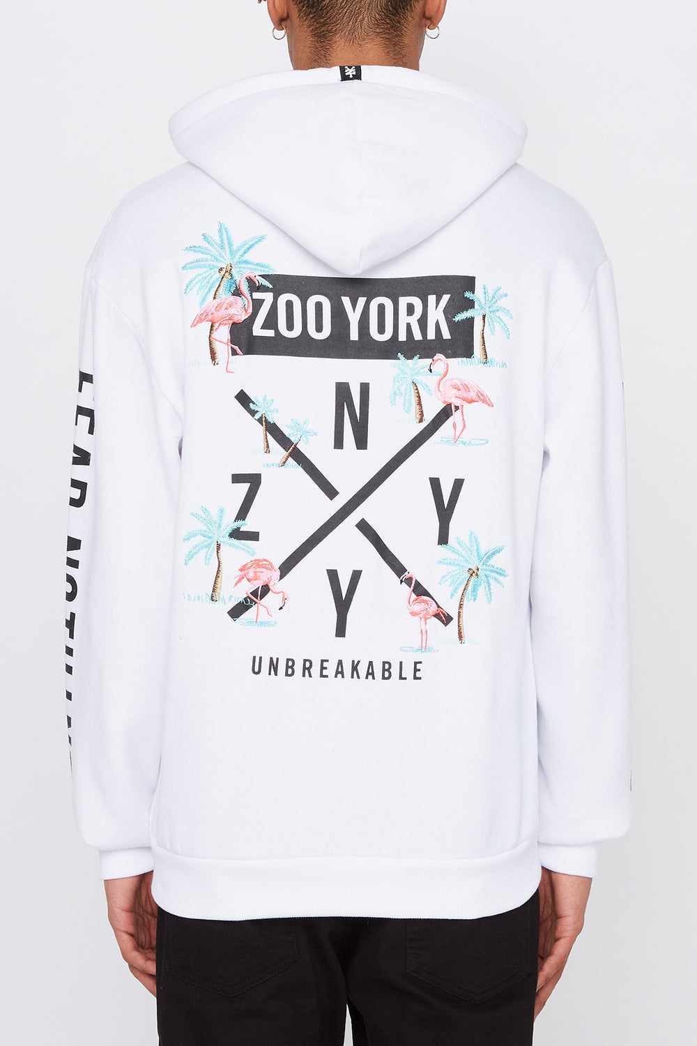 zoo york pink hoodie