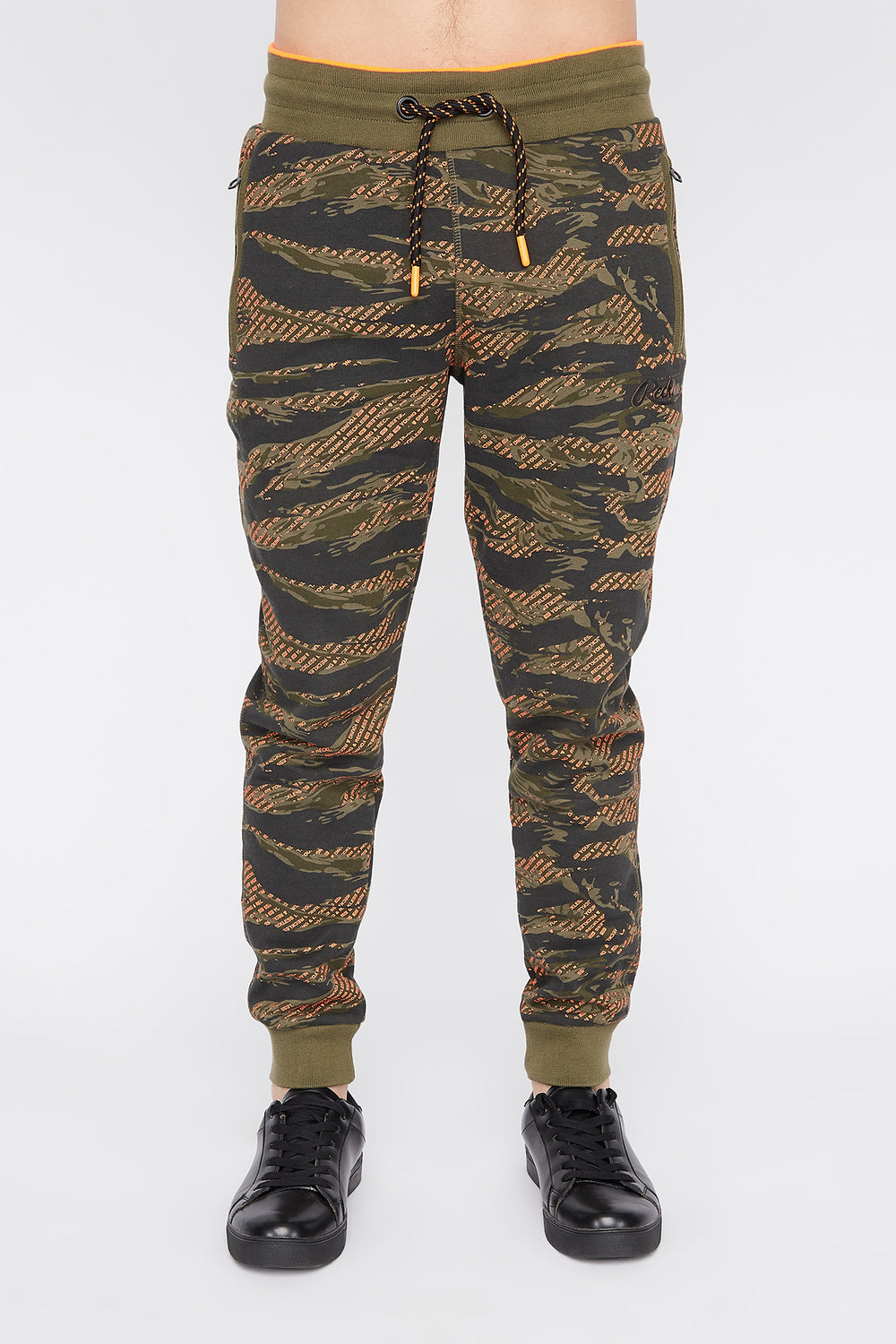 tiger camo joggers