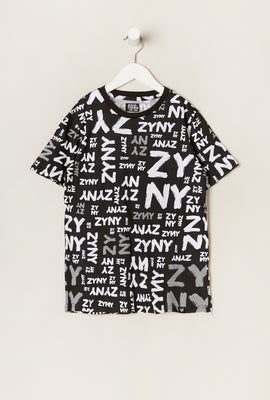 T-Shirt Motif Logos Graffiti Zoo York Junior