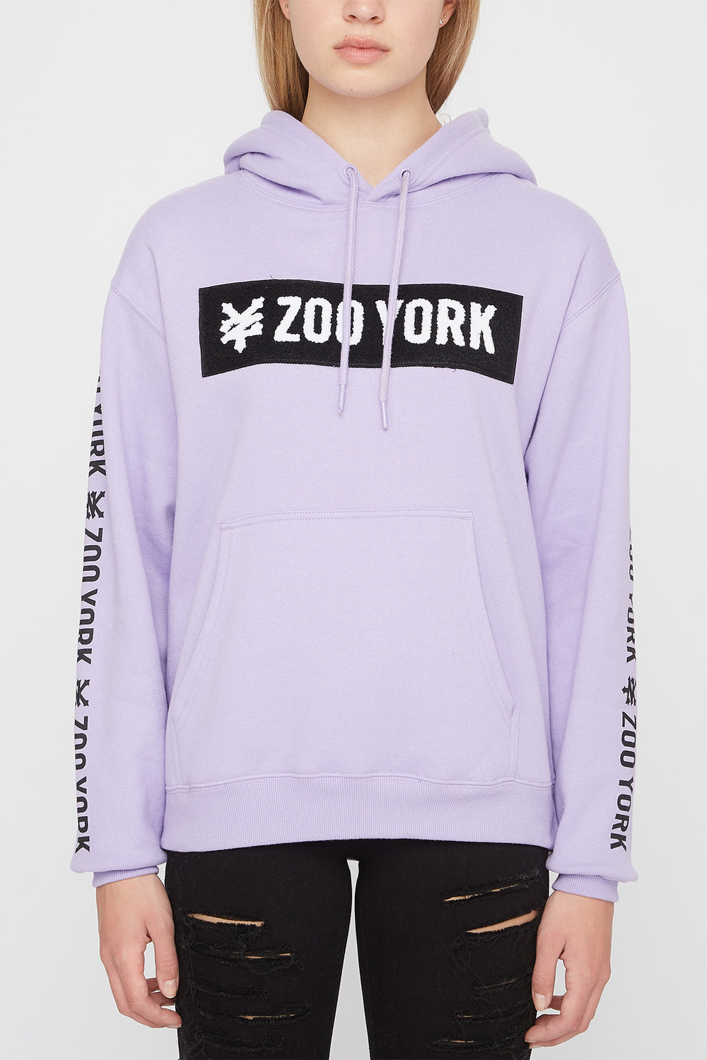 purple zoo york hoodie