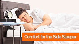 comfort for the side sleeper with the Sealy Optimum elation Gold Mattress