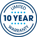 10-year-limited warranty icon