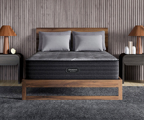 beautyrest b-class plush mattress