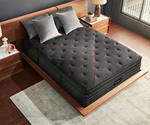beautyrest c-class plush pillow top mattress comfort upgrade